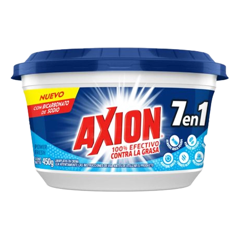 LAVAPLATOS AXION BICARBONATO X 450 GR